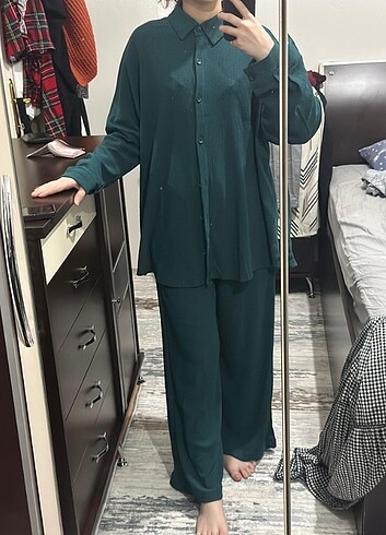 Zara kadın oversize ikili takım 