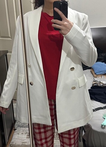Zara kadın oversize blazer ceket
