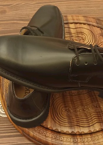 Klasik Deri Siyah Erkek Ofis Ayakkabısı - Görsel 4