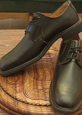 Klasik Deri Siyah Erkek Ofis Ayakkabısı - Görsel 6