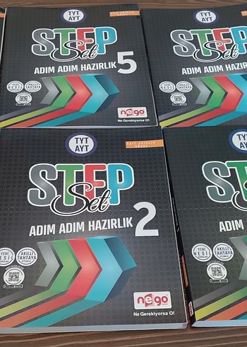 Step Set Adım Adım Hazırlık TYT AYT Soru Kitapları - Görsel 2