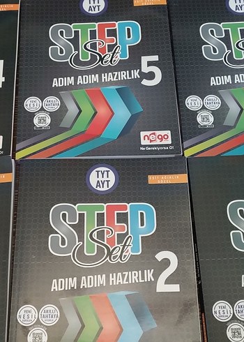 Step Set Adım Adım Hazırlık TYT AYT Soru Kitapları - Görsel 3