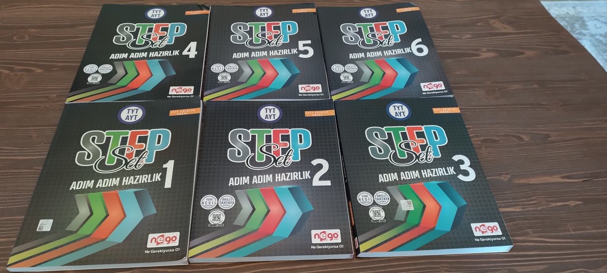 Step Set Adım Adım Hazırlık TYT AYT Soru Kitapları - Görsel 2