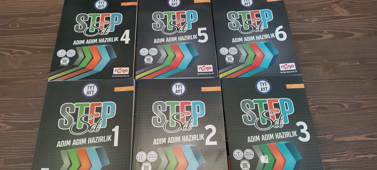 Step Set Adım Adım Hazırlık TYT AYT Soru Kitapları - Görsel 3