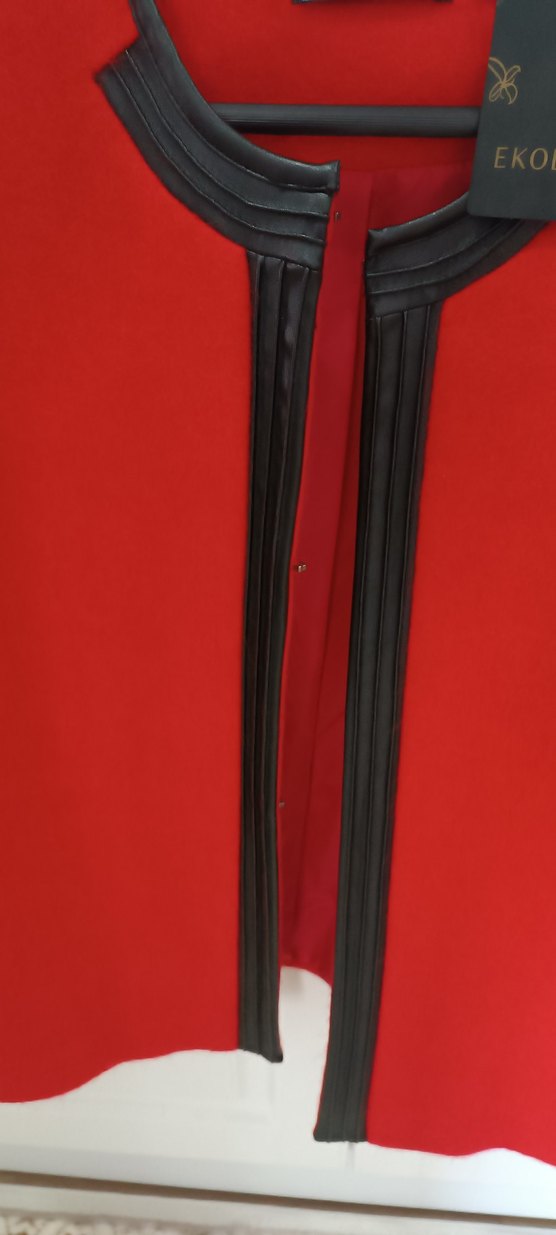 EKOL marka 42 beden kısa KABAN - Görsel 4