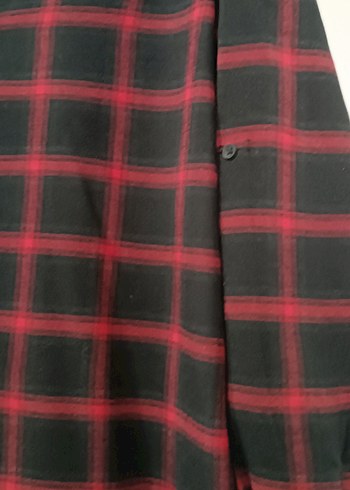 COLLEZİONE marka Kırmızı uzun Gömlek - Görsel 2