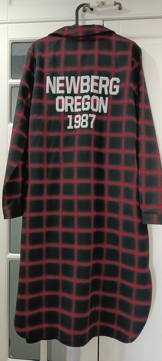 COLLEZİONE marka Kırmızı uzun Gömlek - Görsel 4