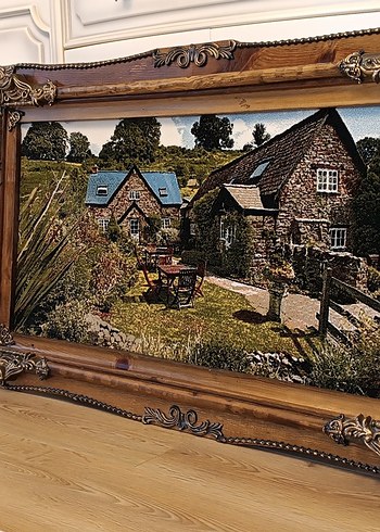 Vintage İRAN Halı Dokuma TABLO - Görsel 2