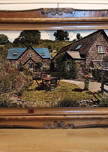 Vintage İRAN Halı Dokuma TABLO - Görsel 4