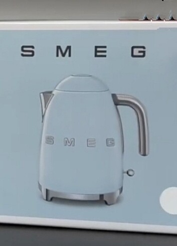Smeg retro Kettle sıfır kutulu garantili yeni ürün ve renkleri m