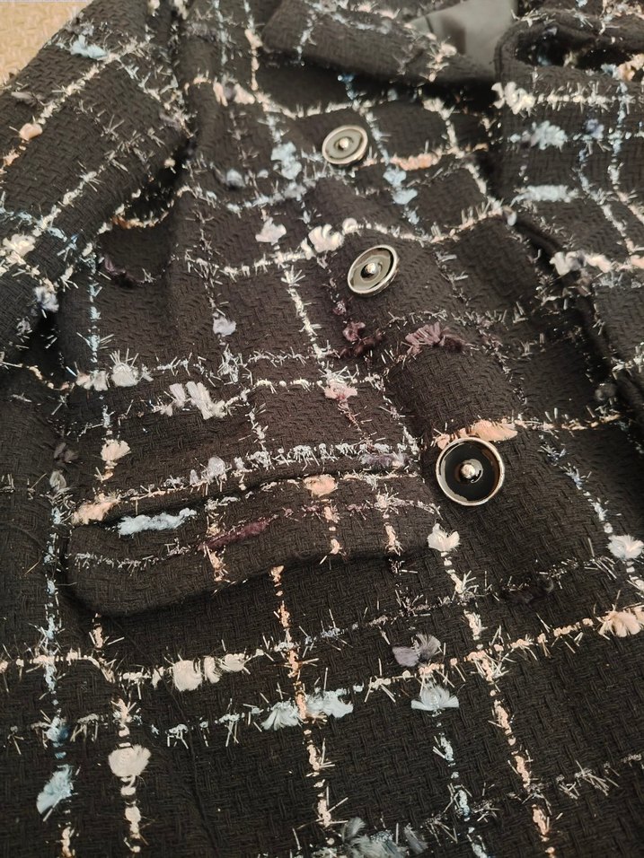 Düğmeli, Midi Boy,kaban - Görsel 3