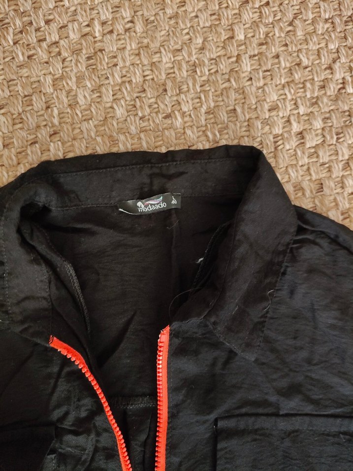 Kırmızı Fermuarlı baharlık tulum - Görsel 2