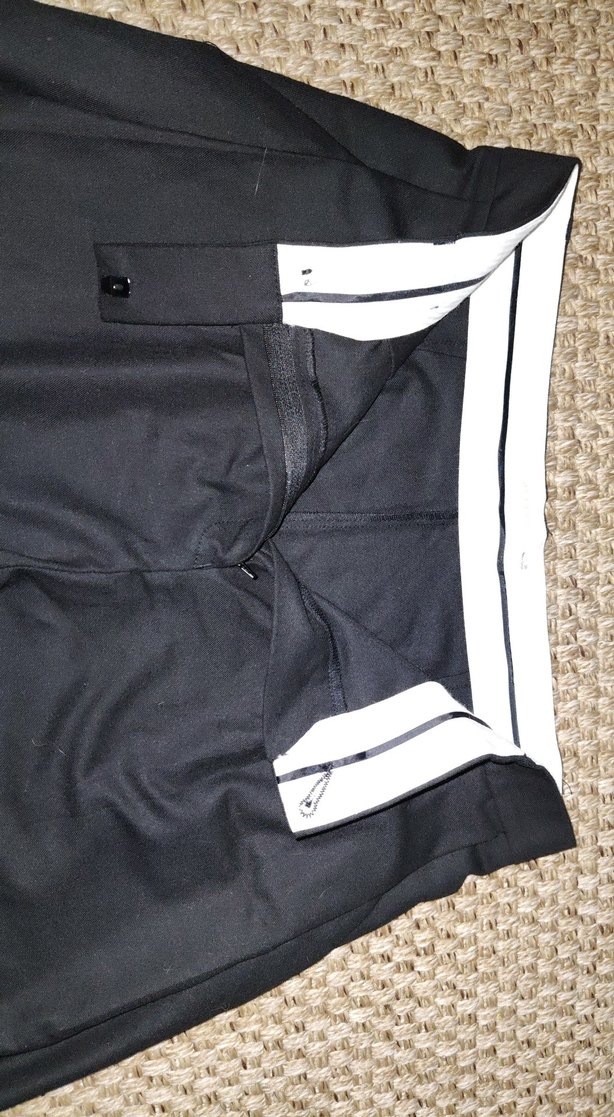 Siyah Kadın Midi Kumaş Pantolon - Görsel 3