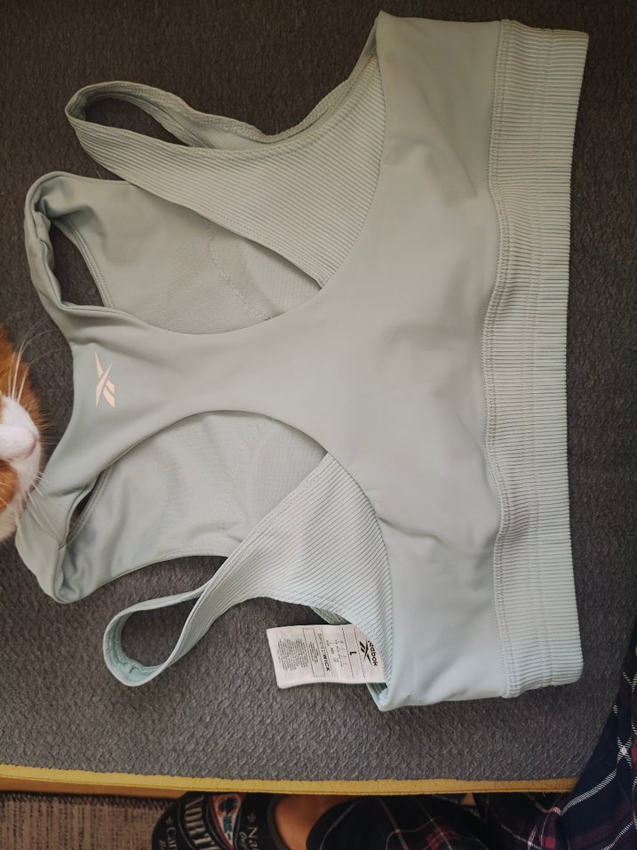 Beyaz Spor Sütyeni - Görsel 2