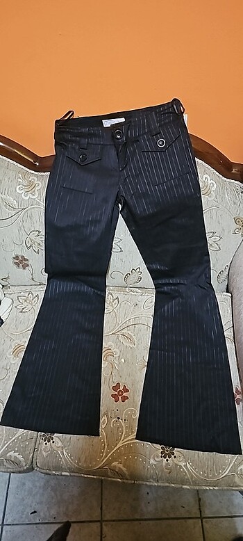 Kadın saten pantolon 
