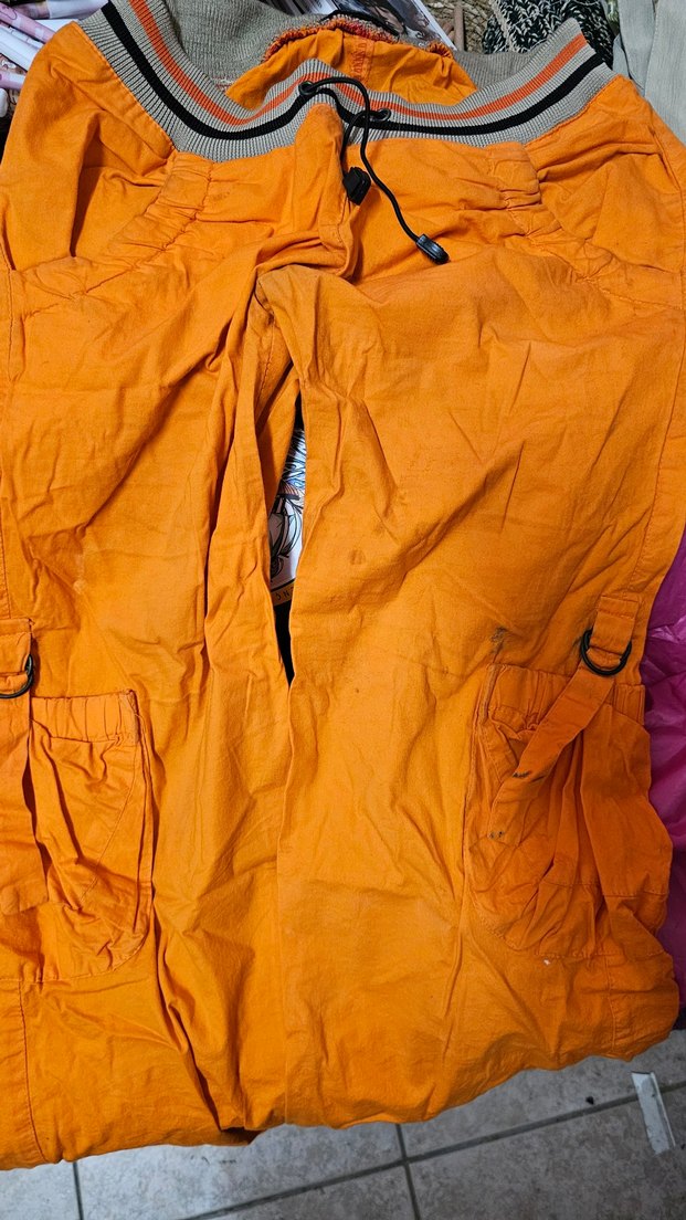 Düşük bel, yandan cepli pantolon& eşofman - Görsel 3