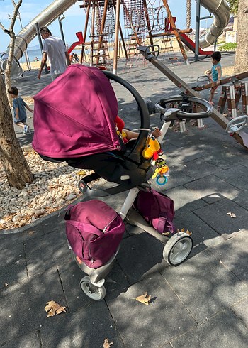 Diğer Beden Stokke bebek arabası full set