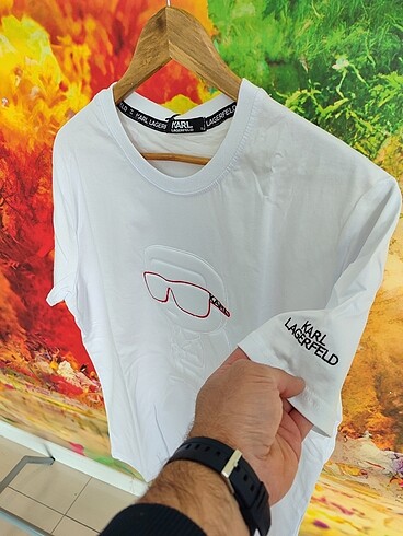 s/m Beden Karl lagerfeld t-shırt