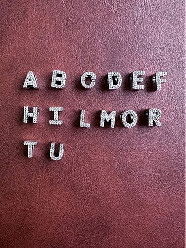 Pandora Gümüş Harf Charm