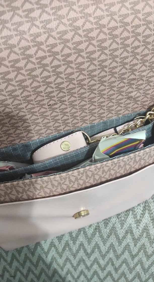 Bej Zincir Detaylı Modern Klasik Kadın Çanta - Görsel 3