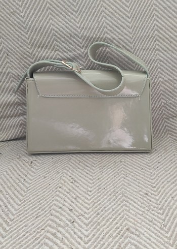 Klasik yeşil Deri Kadın Çanta - Görsel 2