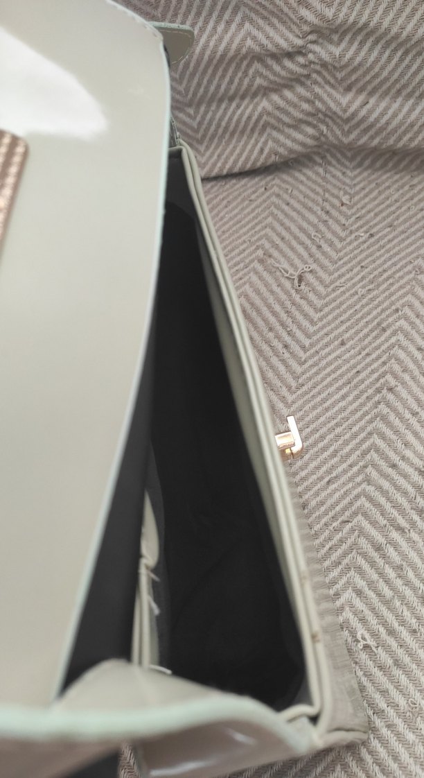 Klasik yeşil Deri Kadın Çanta - Görsel 3