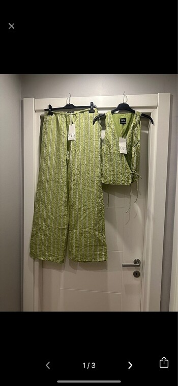 Zara Zara yelek pantolon takım S