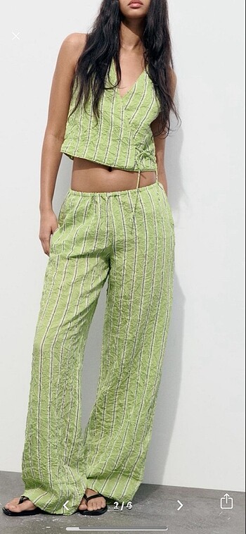 Zara Zara yelek pantolon takım M