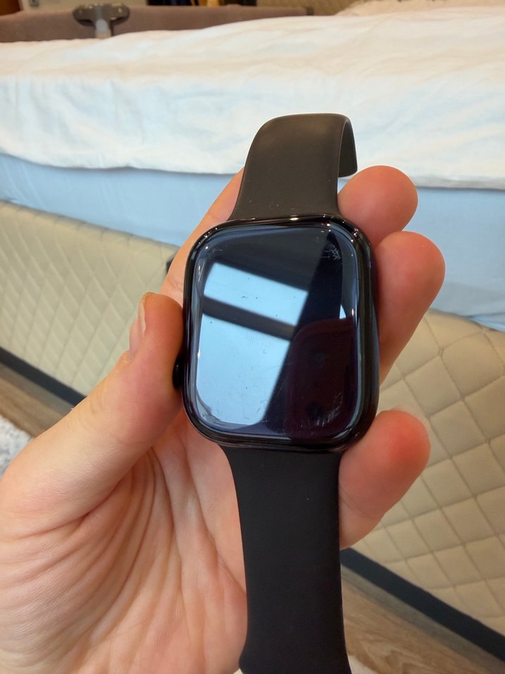 Siyah Apple Watch - Görsel 4