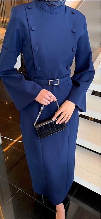 Tesettür elbise abiye - Görsel 3