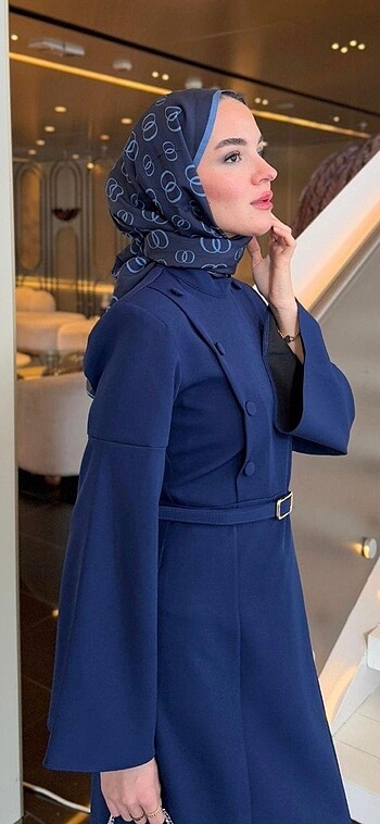 Tesettür elbise abiye - Görsel 4