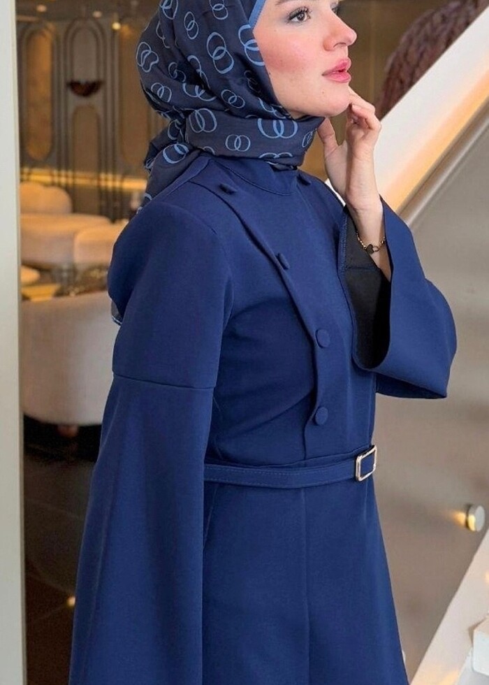 Tesettür elbise abiye - Görsel 4