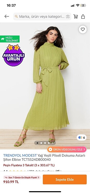 trendyol modest
