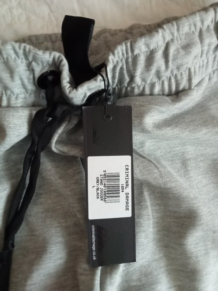 Gri Erkek Rahat Kesim  Eşofman Altı - Görsel 2