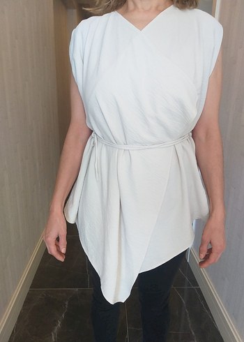 zara  Midi Kadın Yelek - Görsel 7