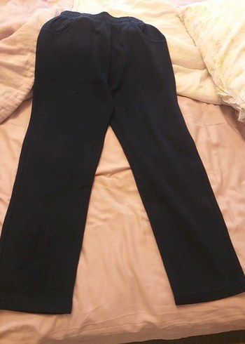 lacivert  Rahat Kesim Eşofman Altı - Görsel 2