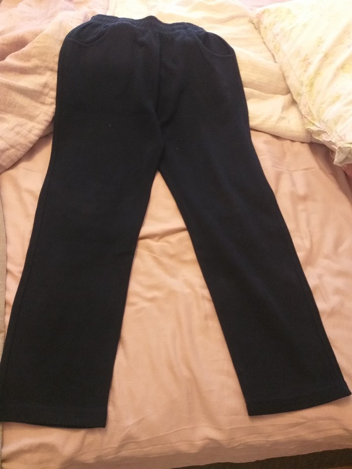 lacivert  Rahat Kesim Eşofman Altı - Görsel 2