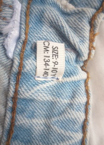 Çocuk  Kot Pantolon yırtmaç detaylı - Görsel 4