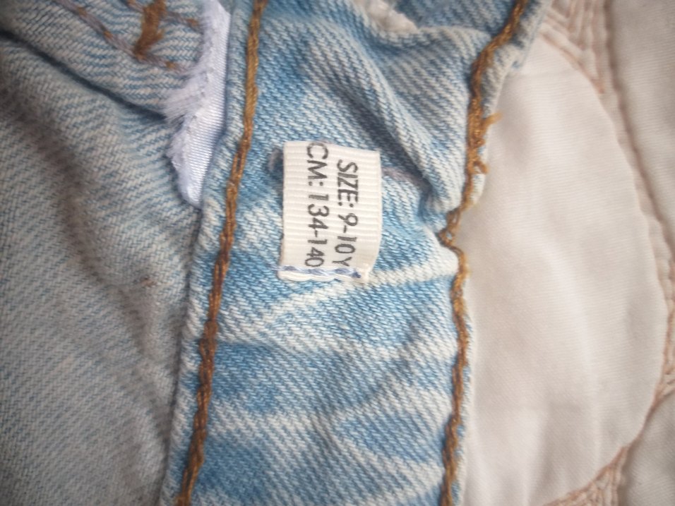 Çocuk  Kot Pantolon yırtmaç detaylı - Görsel 4