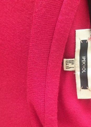 Kırmızı Kadın Uzun Kollu Triko - Görsel 4