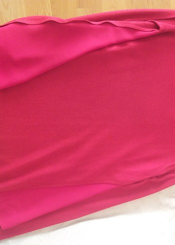 Kırmızı Kadın Uzun Kollu Triko - Görsel 3