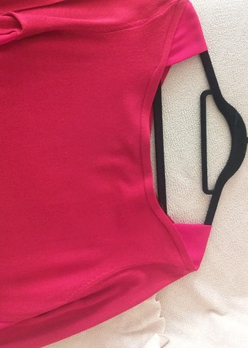 Kırmızı Kadın Uzun Kollu Triko - Görsel 5