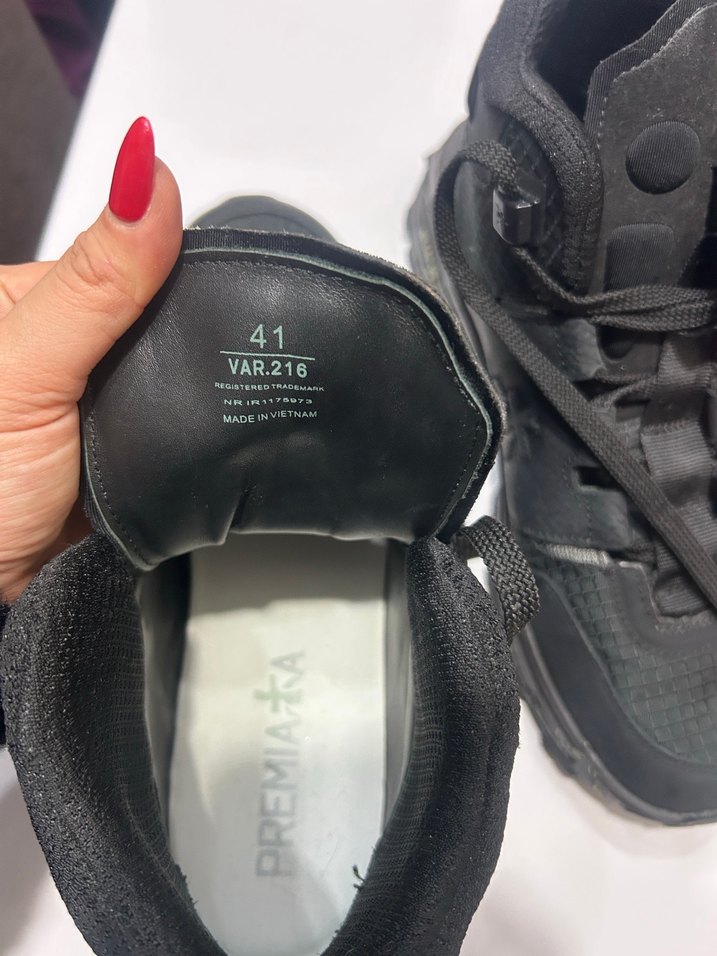 Premiata Siyah Erkek Ayakkabı Bot - Görsel 5