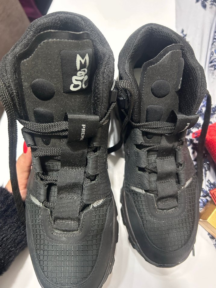 Premiata Siyah Erkek Ayakkabı Bot - Görsel 2