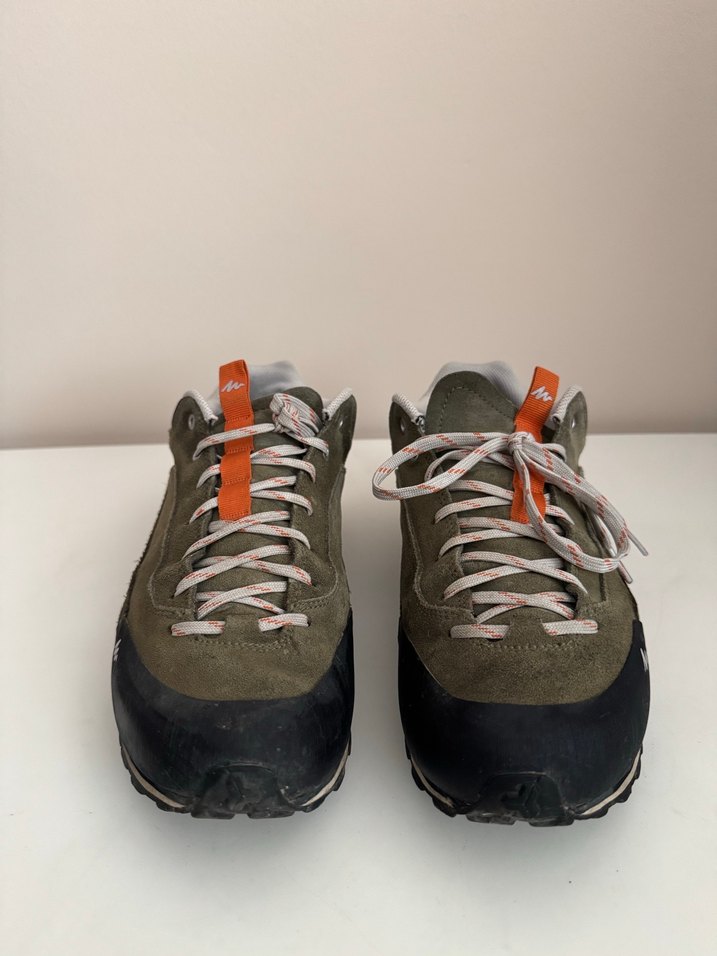 DECATLOON QUECHUA Erkek Haki Outdoor Ayakkabı Velcro Bağcıklı - Görsel 2