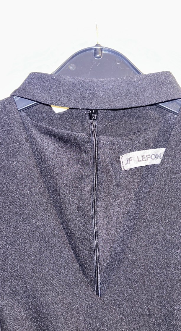 Siyah V Yakalı Kolsuz Uzun Abiye Elbise - Görsel 4