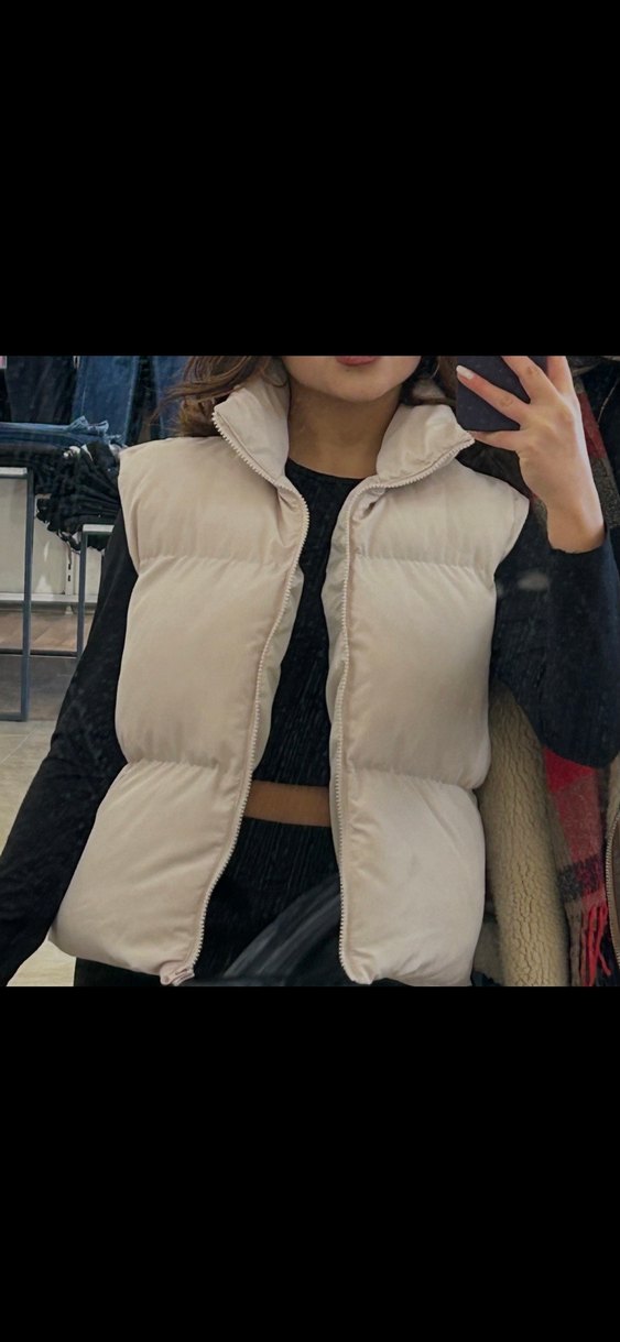 Gri Kadın Yumuşak Dokulu Şişme Yelek - Görsel 3