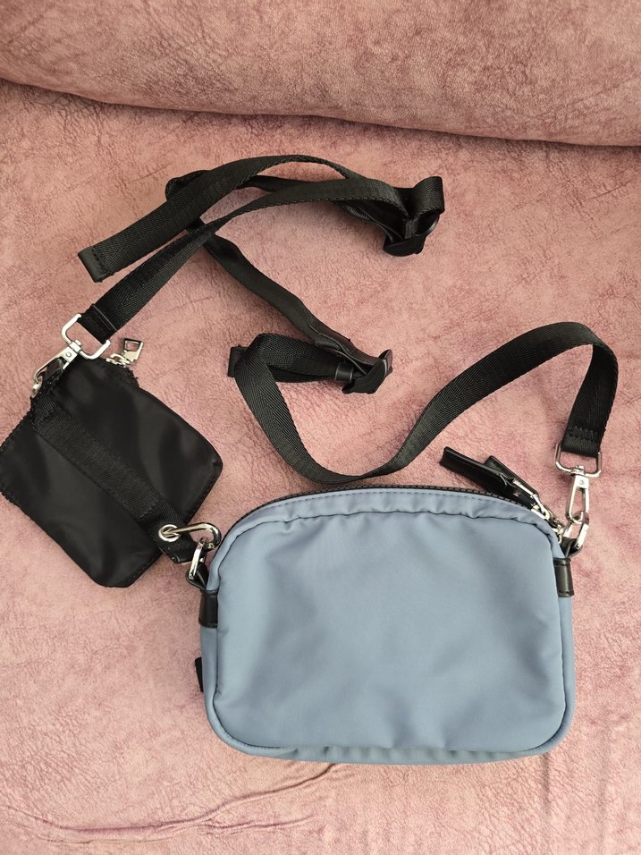 Mavi Kadın Çapraz Çanta Tokalı - Görsel 2