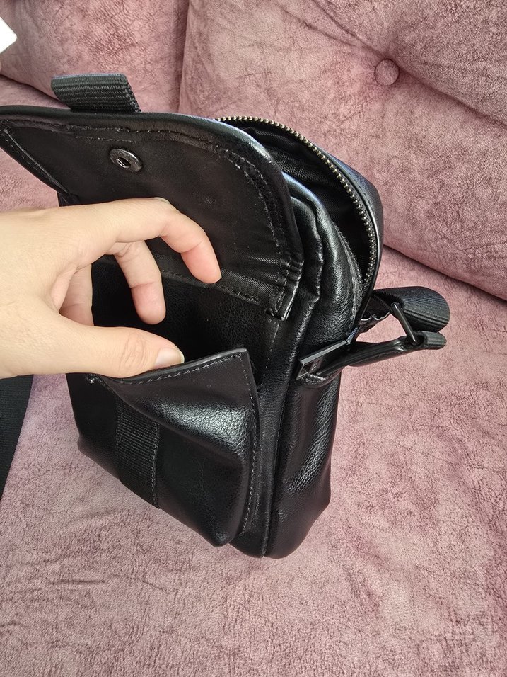 zara erkek deri çanta - Görsel 4