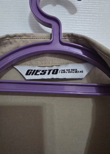 Bej Erkek Keten Gömlek Uzun Kollu Regular Fit - Görsel 2